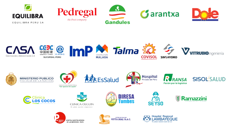 Clientes que confían en SATRYC E.I.R.L.